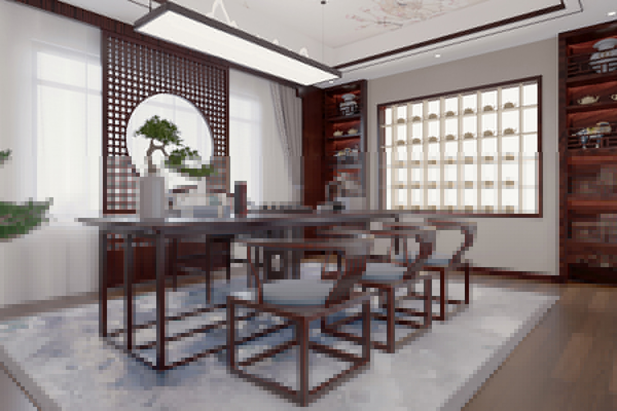 信息谷茶館會(huì)所設(shè)計(jì)